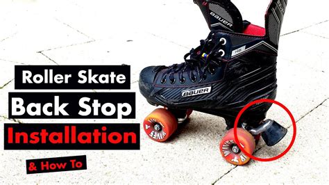 how to stop when your roller skating