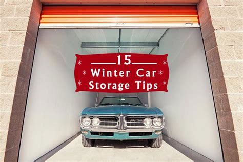 how to store car in winter