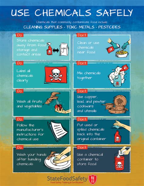 how to store chemicals safely