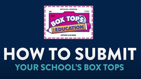 How To Submit Box Tops Youtube Free Printable Box Top Sheets Printable - Box Top Sheets Printable