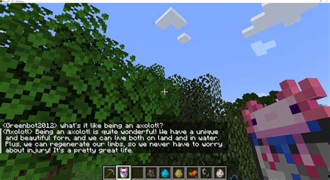 how to talk minecraft