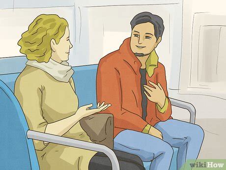 how to talk to strangers girl wikihow