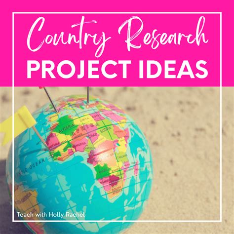 How To Teach A Country Research Project Research Template For Middle School - Research Template For Middle School