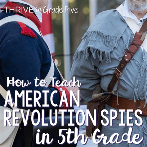How To Teach American Revolution Spies In 5th American Revolution For 5th Grade - American Revolution For 5th Grade