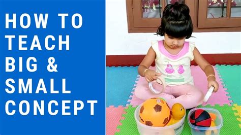 How To Teach Big And Small To Kids Big Kindergarten - Big Kindergarten