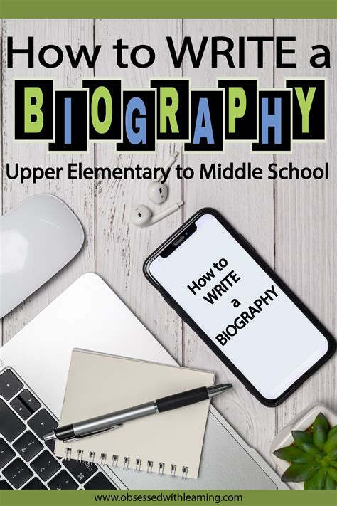 how to teach biography to middle school