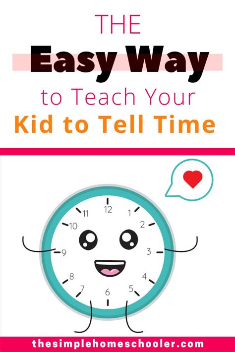 How To Teach Kids To Tell Time With Teaching Clock To Kindergarten - Teaching Clock To Kindergarten
