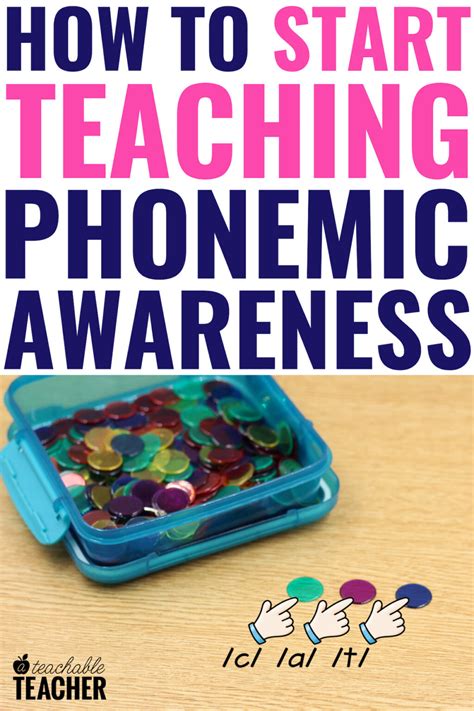 How To Teach Phonemic Awareness In Kindergarten And Phonemic Awareness Activities For Kindergarten - Phonemic Awareness Activities For Kindergarten