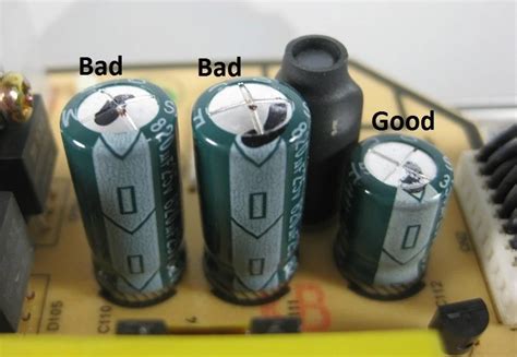 how to tell capacitor is bad