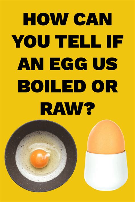 how to tell egg is boiled