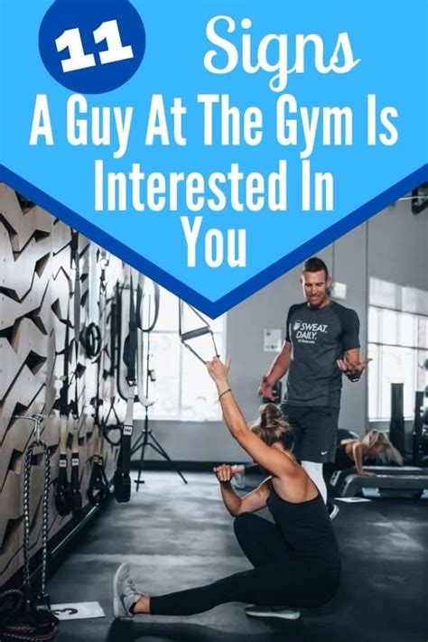 how to tell if a guy at the gym is interested in you video
