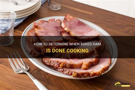 how to tell when ham is done