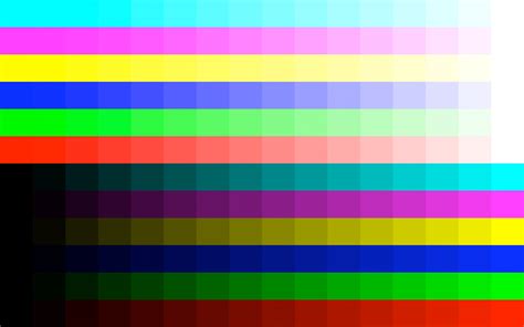 how to test computer colors