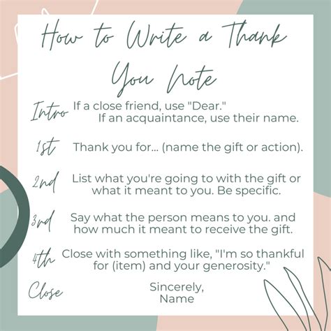 how to thank someone in writing
