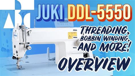how to thread a juki ddl 555 sewing machine