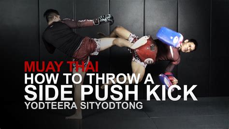 how to throw a muay thai kickoff