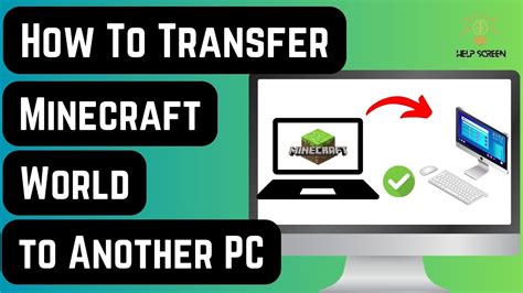 how to transfer minecraft to another computer