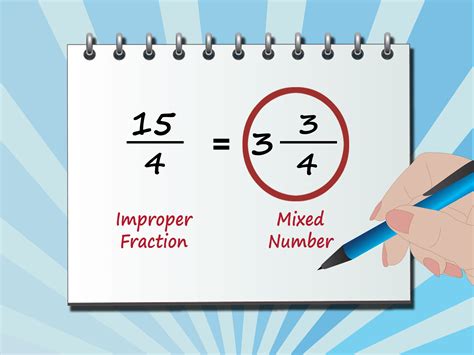 How To Turn Improper Fraction Into Mixed Fraction