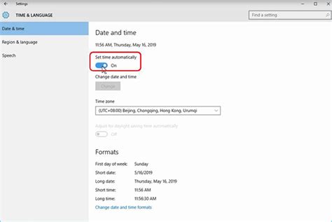 how to turn off automatic date and time on windows 10