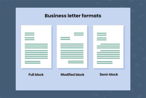 how to type business letter format