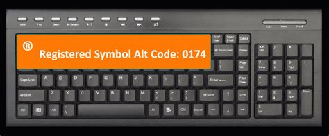 how to type registered symbol in keyboard