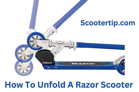 how to unfold a neon vector scooter - commoncabling.com