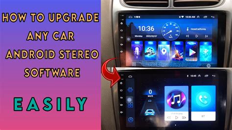 how to update android car stereo
