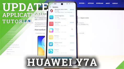 how to update messenger on huawei y7a