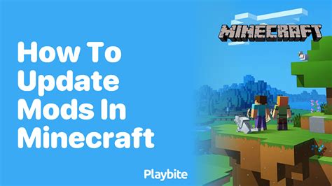 how to update mods on minecraft