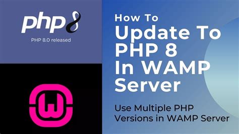 how to update php version in wamp