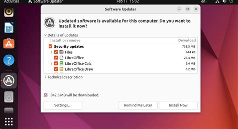 how to update software in ubuntu