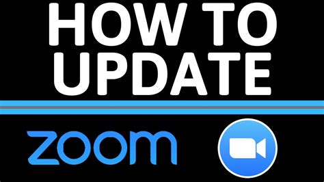 how to update zoom cloud meeting