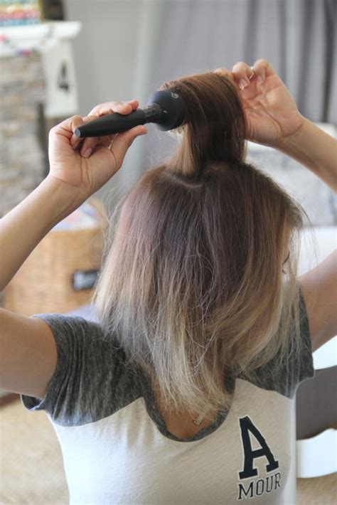 how to use a flat iron to create volume and get rid of cowlicks
