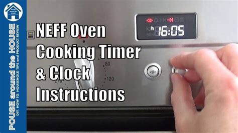 how to use analog oven timer