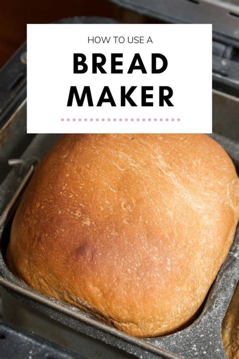 how to use bread machine