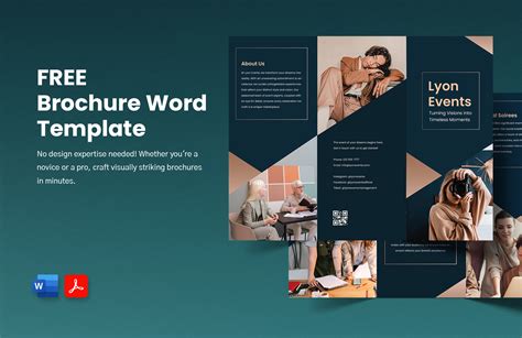 how to use brochure template in word