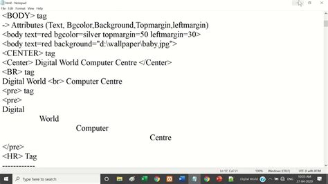 how to use centre tag in html