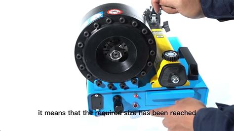 how to use crimping machine