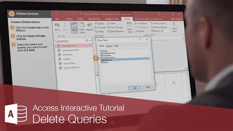 how to use delete query in access