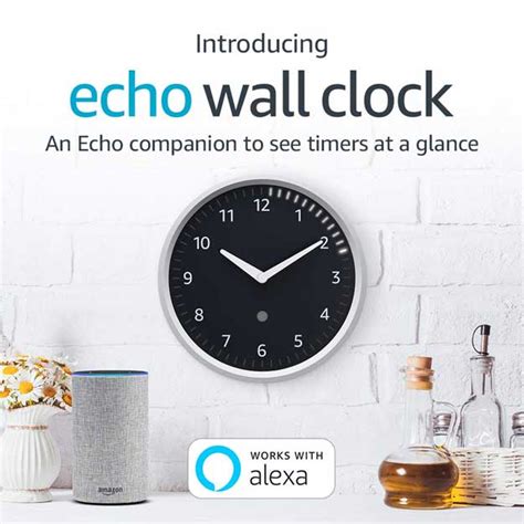 how to use echo wall clock