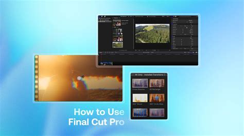 How To Use Final Cut Pro