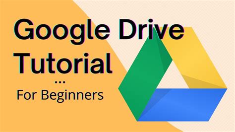 how to use google drive tutorial
