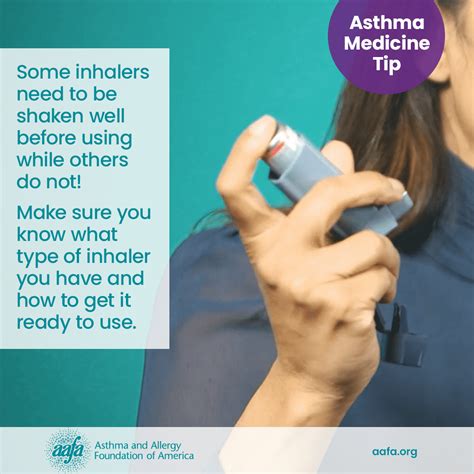 how to use inhaler in asthma