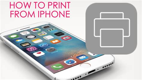 how to use iphone to print wirelessly