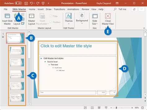 how to use master slide powerpoint