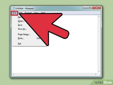 how to use notepad in laptop