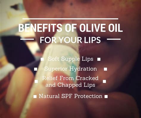 how to use olive oil on lips