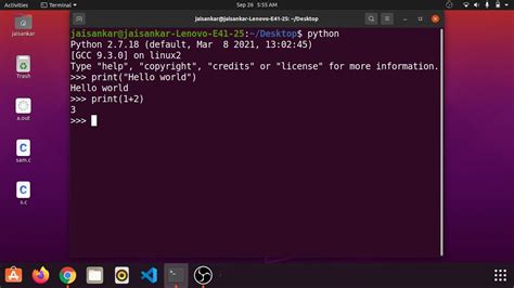 how to use python in ubuntu