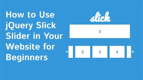 how to use slick slider in html