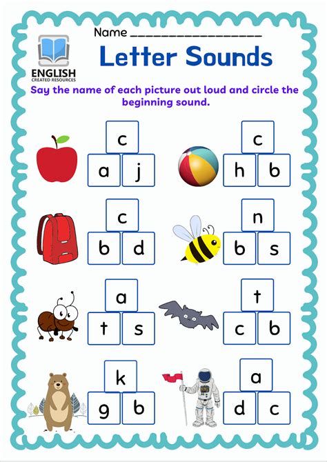 How To Use Sound Worksheets For Kindergarten Cut Sound Boxes Worksheet - Sound Boxes Worksheet